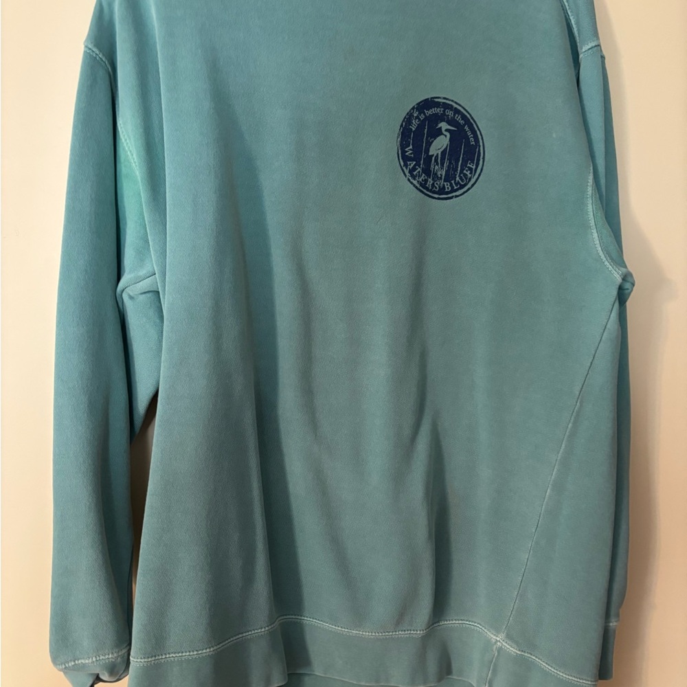 Comfort Colors Teal Pullover